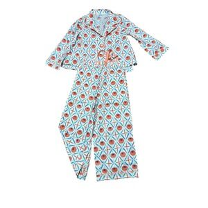 Mersea Pajama Set S Over the Cotton Moon Floral PJs